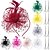 halpa 1950-luku-fascinators hattu kukkaverkko teejuhlahattu fascinator hunnupääpanta naisten juhliin