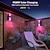 voordelige buiten wandlampen-Led buiten-/binnenwandlamp met 2 koppen, Tuya Amat app, verstelbare stralingshoek, led verandalamp, buitenlamp 110-240V