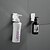 abordables Toalleros de barra-2 ganchos para soporte de botellas de champú y gel de ducha, acero inoxidable 304, sin perforaciones, fácil montaje en pared