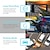 رخيصةأون مشغلات DVR للسيارات-كاميرا سيارة DVR مقاس 4 بوصات عالية الدقة 1080 بكسل، مسجل فيديو أمامي وخلفي، كاميرا أوتوماتيكية 2 في 1، تسجيل حلقة رؤية ليلية بالأشعة تحت الحمراء