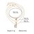 abordables Accessoires de vacances-Ensemble de colliers bohèmes superposés en coquillages et perles pour femmes – pendentif turquoise de style plage et breloques dorées pour les vacances d'été et les festivals