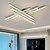 preiswerte Dimmbare Deckenleuchten-3-flammig 4-flammig 6-flammig 50 cm Dimmbar Deckenleuchten Metall Acryl Modern Nordischer Stil 110-120V 220-240V
