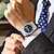 economico Orologi al quarzo-Orologio al quarzo da uomo sportivo affari quadrante con numeri romani luminoso data impermeabile orologio in lega