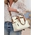 voordelige Handtas &amp; Draagtassen-Canvas schoudertas voor dames - casual tweekleurige handtas met grote capaciteit, multi-pocket ontwerp, lichtgewicht crossbody tas voor dagelijks gebruik, reizen en essentiële moeders
