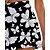 baratos Saias e Skorts Femininos-Mulheres Floral Saia casual Saias de tênis com shorts Bolsos Secagem Rápida Tênis Golfe Badminton Falta Branco Preto Azul Marinho Roupas de tênis