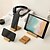 cheap Phone Holder-Wooden Minimalist Phone Holder, Universal Clip Stand for Smartphones, Office Desktop Organization and Charging Station