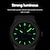 economico Orologi al quarzo-Orologio al quarzo da uomo sportivo affari quadrante con numeri romani luminoso data impermeabile orologio in lega