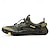 abordables Zapatillas Informales-Hombre Zapatillas de deporte Antideslizantes Barranquismo Casual Diario Cuero PU Malla Transpirable Cómodo Antideslizante Cordones Negro Marrón Verde Trébol Verano Primavera