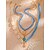 abordables Accessoires de vacances-Ensemble de colliers bohèmes superposés en coquillages et perles pour femmes – pendentif turquoise de style plage et breloques dorées pour les vacances d'été et les festivals
