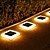 cheap Outdoor Wall Lights-2/4 Pcs LED Solar Outdoor Ground Light 16LED Waterproof Household Garden Light Garden Lawn Pathway Lighting Landscape Light Solar Wall Light