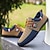 cheap Casual Lace-Up Shoes-Men's Casual Two-Tone Knit Sneakers – Breathable Nylon Lace-Up Sports Shoes for Everyday Wear