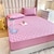 baratos Lençóis e fronhas-Capa Protetora para Cama Queen King Impermeável Protetor de Colchão Almofada de Colchão Quilted Protetor de Cama Com Faixa Elástica Adequada para Todas as Estaçōes Design Em relevo Cobertura 360°