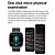 Χαμηλού Κόστους Smartwatch-696 ET593 Έξυπνο Ρολόι Fitness Tracker Ύπνου Bluetooth Κλήση Υπενθύμιση Android iOS 40mm 1.75