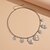 economico Collane-Collana con pendente Placcato argento Per donna Punk Moda Nappa Geometrico Cuore Matrimonio Gocce Collana Per Matrimonio Feste Quotidiano