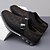 billiga Tillfällig-svarta slip-on sneakers för män med texturerad design – bekväma skor för vardags- och vardagsbruk