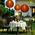 abordables Éclairages pour allées-3 Pièces 0.06 W Lumières de Chemin &amp; Lanternes Alimenté par énergie solaire Étanche Décoratif Blanc Chaud 2 V Éclairage Extérieur Cour Jardin 1 Perles LED