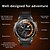 billige Smartwatches-SmartWatch GPS Kompas Højde Udendørs AMOLED 466*466 HD Skærm Hjertefrekvens Bluetooth Opkald IP68 Vandtæt Mænds Smart Armbånd