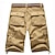 economico All&amp;#39;aperto-Per uomo Pantaloncini cargo Pantaloncini da esterno Pantaloncini da campeggio Pantaloncini casual Pantaloncini da Escursionismo Multi-tasche Gamba Dritta Semplice Traspirante Indossabile Lunghezza al