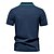 abordables Polo élite pour-Homme Bloc de Couleur Polo Pull polo en tricot Manche Courte Col Rabattu Formel Travail Sport &amp; Loisir Rayure-garniture Bandes Pur Printemps Toutes saisons Blanche Rouge Foncé Marine foncé