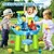 abordables Jouets de Plage et de Plein Air-Table à eau pour tout-petits de 3 à 5 ans et de 1 à 3 ans - Table à eau d&#039;extérieur pour enfants - Table sensorielle de sable, jouets de plage d&#039;été, table d&#039;activités de bac à sable, jouets d&#039;eau