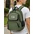 preiswerte College-Rucksäcke-Freizeitrucksack für Herren mit mehreren Fächern, strapazierfähiges Nylonmaterial, stylisches Design für Schule, Reisen und den Alltag – erhältlich in Grün, Grau, Blau und Schwarz