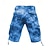 billige Klassisk-Herre Taktiske shorts Cargoshorts Camo Shorts Shorts Knapper Multi lomme Kamuflasje Kamuflasje Farge Anvendelig Kort Daglig utendørs Camping &amp; Vandring Mote Klassisk Blå Rød