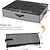 cheap Clothing &amp; Closet Storage-2 Pack Under Bed Shoe Storage Organizer, 24 Compartments, Underbed Shoes Closet Storage Solution with Clear Window, Breathable, Foldable Fabric Container Box with Reinforced Handles