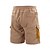 ieftine În aer liber-Bărbați Pantaloni Scurți Cargo Pantaloni Corduroy Pantaloni scurți de camping Pantaloni Scurți Pantaloni scurți de plajă Cordon Talie elastică Multi Buzunare Bloc Culoare Simplu Confort Απαλό