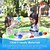abordables Juguetes de exterior y de verano-60 bolas de agua reutilizables, globos de agua reutilizables para juguetes y juegos al aire libre, juguetes de agua para niños y adultos, niños y niñas, pelota de juguetes de verano para divertirse en