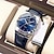 cheap Quartz Watches-Luxury Quartz Men's Sports Wristwatch, Waterproof, Luminous Date Week, Stainless Steel, Classic Male Watch