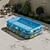 cheap Pools, Hot Tubs &amp; Supplies-nflatable Swimming Kiddie Pool for Adults Kids Large Blow Up Pool for Family Backyard Outdoor Toddler,Big Rectangle Pools for Children,Blue