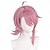 economico Parrucche Anime-Parrucca Sintetica White bird Aero Liscio Molto ondulata Asimmetrico Riga Profonda Fatto a macchina Parrucca 16 pollici A1 Capelli Sintetici Per donna Design alla moda Classico Confortevole Rosa