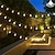 economico Plug in elettrico-luci della stringa della sfera del globo del led all'aperto 100/50/30 m luce leggiadramente 800/400/300 led per la festa giardino cortile colorato decorazione romantica illuminazione ip44 impermeabile