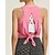 voordelige Dameshirt-Dames Effen Training tanktop Sportshirt Sport tanktop Tanktop Mouwloos Sneldrogend Ademend Tennis Golf Augurkbal Strakke ronde hals Open rug Donker roze Zwart Wit Tenniskleding