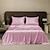 cheap Sheets &amp; Pillowcase-Pure Color Satin Imitation Silk Four-piece Set Simple Sheets, Mattress Covers, Pillowcases Bedding