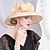 billige Partyhatter-Hatter Linfrø Bowlerhatter Solhatt Topplue Bryllup Te Fest Elegant Bryllup Med Sløyfe Hodeplagg Hodeplagg