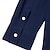 cheap Street-Men's Shirt Linen Shirt Summer Shirt Beach Shirt Solid Color Formal Party Evening Wear White Navy Blue Khaki Long Sleeve Shawl Collar Spring &amp;  Fall Cross-Seasons Clothing Apparel Buttons