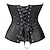 baratos espartilho-Rococó Com Busto Baile de Máscara Espartilho de Tronco Inteiro Fantasias Jacquard Compressão abdominal Flexão Jacquard Fantasia Mulheres Real Baile de Máscaras Festa Carnaval de Veneza Adulto Corpete