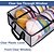 cheap Clothing &amp; Closet Storage-Hat Storage Under Bed Storage for Baseball Caps, Large Holds up to 40 Caps Wide Hat Organizer for Closet Snapback Holder, Grey