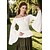 baratos Medieval-conjunto com blusa medieval fora do ombro renda gargantilha colar pulseira punk&amp;amp; Gótico renascentista do século XIX 3 peças roupas femininas ombro de fora fantasia cosplay festa larp