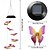 preiswerte Landschaftslichter-1 pc outdoor solar schmetterling windspiel licht hof garten terrasse balkon landschaft licht atmosphäre dekoration licht