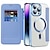 economico Cover per iPhone-Custodia portafoglio MagSafe per iPhone con retro trasparente e slot per scheda – copertura retro in PU pelle per iPhone 16e 16 15 Pro Max Plus 14 13 12 11