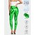 abordables Fondos-Retro Antiguo Años 70 Hasta el Tobillo Polainas Pantalones de PU Disco Patente de látex brillante Metálico Disfraz Mujer Víspera de Todos los Santos Carnaval Desfile del orgullo Mes del Orgullo Adulto