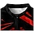 abordables Maillots pour hommes-Homme Maillot de cyclisme Graphique Manche Courte Cyclisme T-shirt Maillot avec 3 poches arrière VTT Vélo tout terrain Séchage Rapide Design Anatomique Évacuation de l'Humidité Respirant Des sports