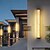 ieftine lumini de perete exterioare-Exterior LED Lumini de Exterior Exterior Metal Lumina de perete 110-120V 220-240V 20 W