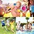 abordables Juguetes de exterior y de verano-60 bolas de agua reutilizables, globos de agua reutilizables para juguetes y juegos al aire libre, juguetes de agua para niños y adultos, niños y niñas, pelota de juguetes de verano para divertirse en