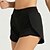 abordables Shorts de yoga et motards-Shorts de yoga Femmes Yoga Entraînement en salle Pilates Shorts Bas Taille haute Des sports Tenues de Sport Élastique Mince Noir Bleu Roi