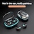 billiga TWS helt trådlösa hörlurar-X55 Sanna Trådlösa Hörlurar Bluetooth 5.3 In-Ear TWS Hörlurar LED-display för Resa  Underhållning