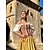 ieftine Rochie-Medieval Renascentist Rochii Rochii de bal Rochie Lungă Viching Cavaler celtic Costume de fancy Pentru femei Regal Halloween Carnaval Mascaradă Performanță LARP Ren Faire Adulți Rochie