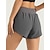 abordables Shorts de yoga et motards-Shorts de yoga Femmes Yoga Entraînement en salle Pilates Shorts Bas Taille haute Des sports Tenues de Sport Élastique Mince Noir Bleu Roi